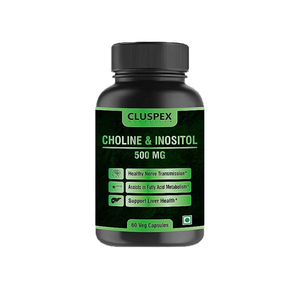Choline & Inositol 500mg Veg Capsules