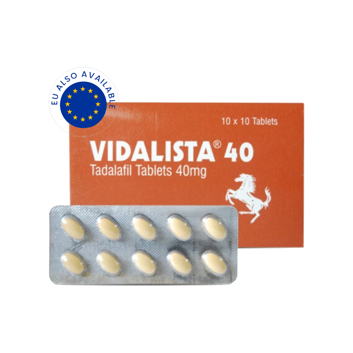 Vidalista 40mg (Tadalafil)