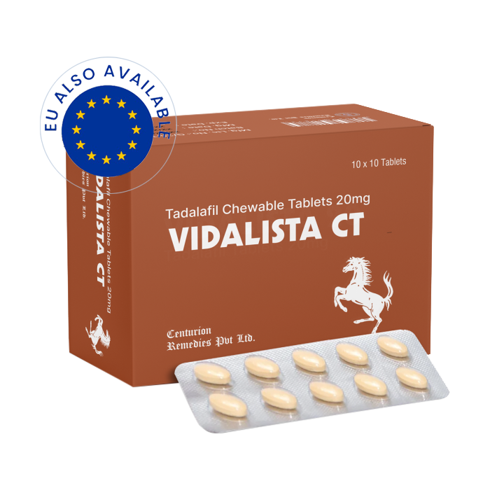 Vidalista CT 20mg (Tadalafil)